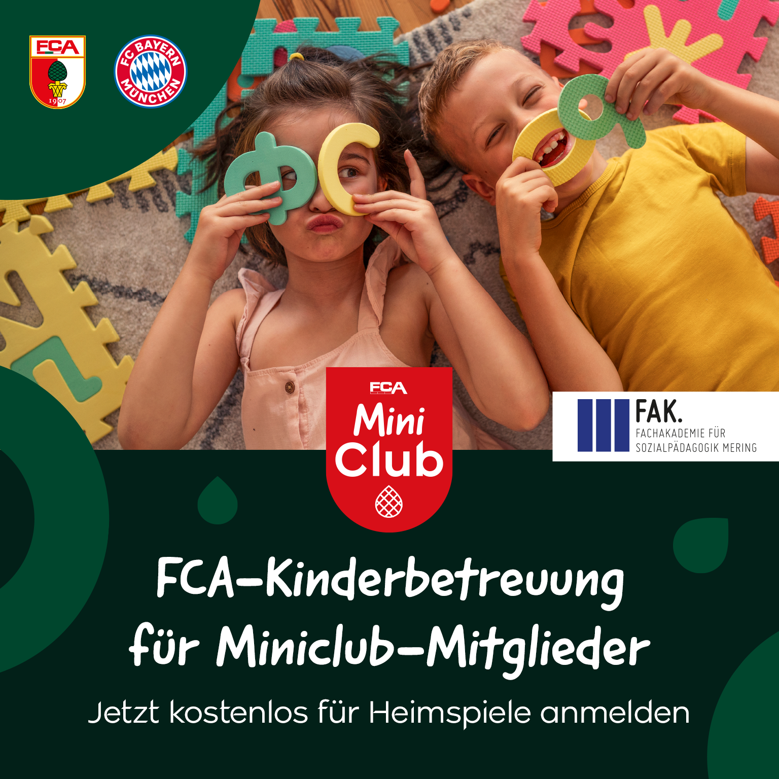 Kinderbetreuung Heimspiel Bayern